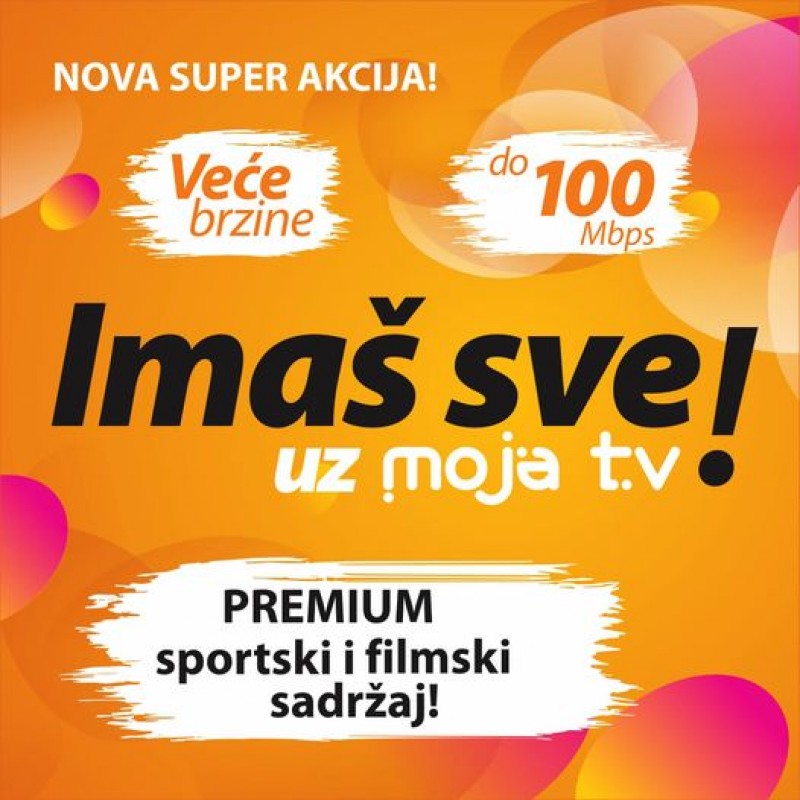 Super akcija „Imaš sve uz MojaTV!“