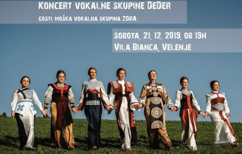 Gostovanje muške vokalne grupe "Zora" u Sloveniji